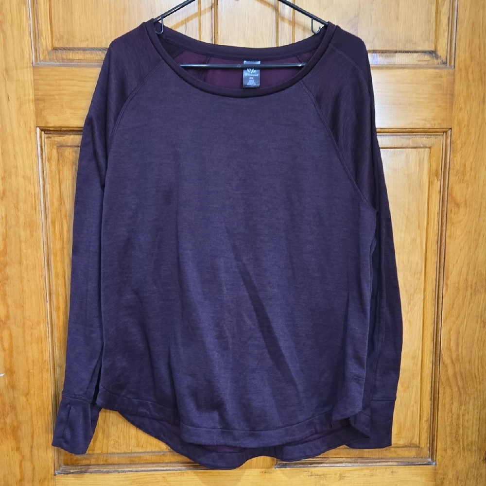 Champion Women's Dark Purple Sweatshirt